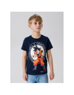 T-shirt nkmjes dragon ball z bleu marine garçon - Name It