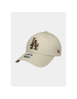 Casquette 9forty léopard beige femme - New Era