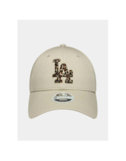 Casquette 9forty léopard beige femme - New Era