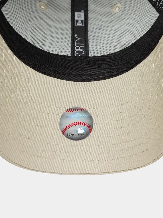 Casquette 9forty léopard beige femme - New Era