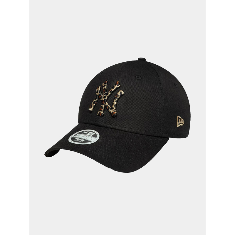 Casquette 9forty léopard noir femme - New Era