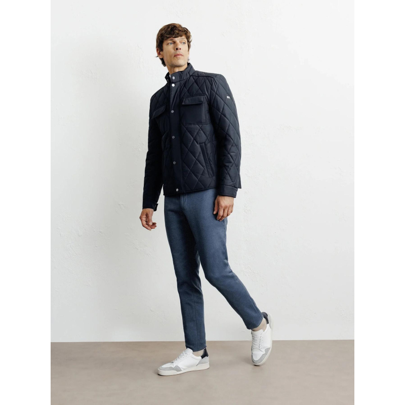 Blouson déperlant romeo bleu marine homme Izac wimod