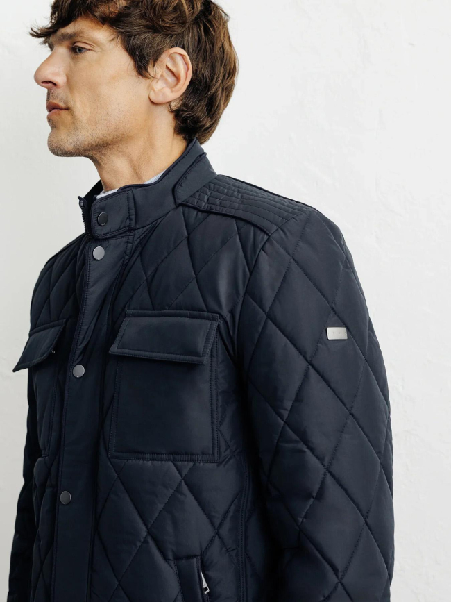 Blouson déperlant romeo bleu marine homme - Izac