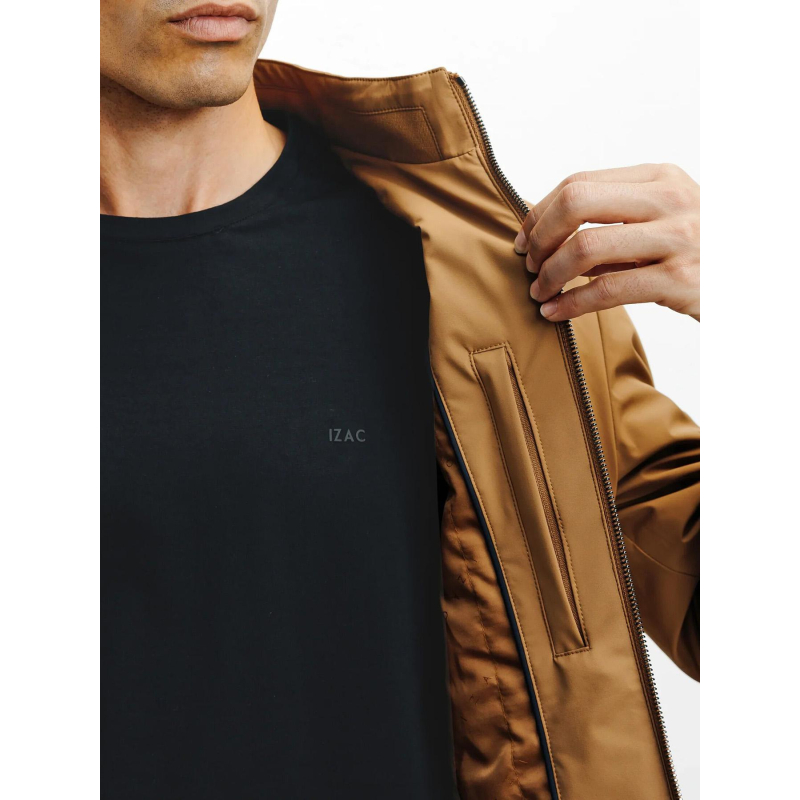 Blouson teddy leger romain beige homme Izac wimod