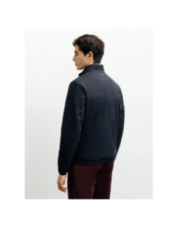 Blouson teddy léger romain bleu marine homme - Izac