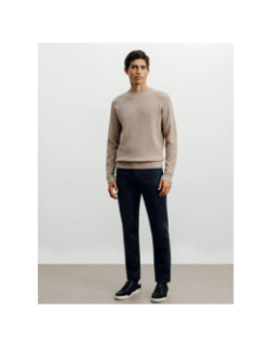 Pull en maille borange beige homme - Izac