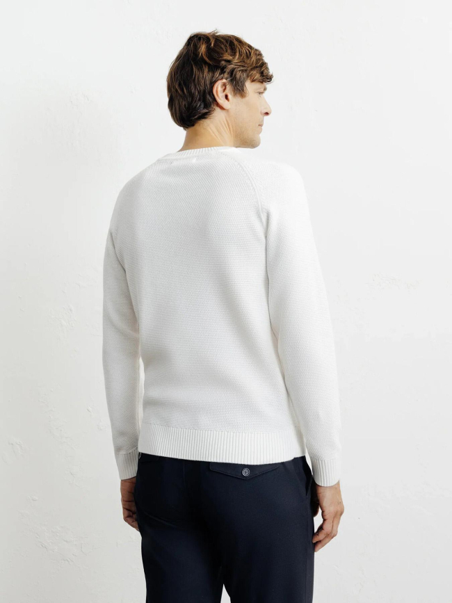 Pull en maille borange écru homme - Izac