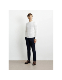 Pull en maille borange écru homme - Izac