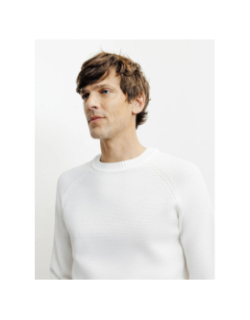 Pull en maille borange écru homme - Izac