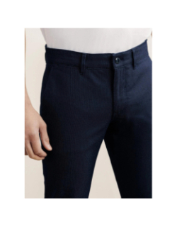 Pantalon perry slim fit bleu marine homme - Izac