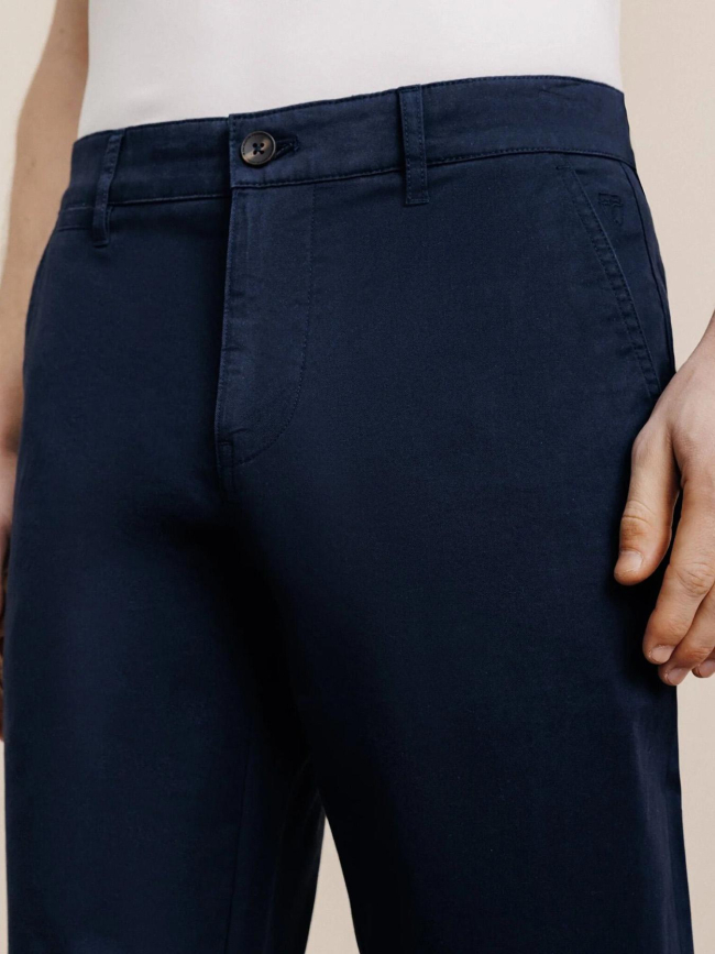Pantalon chino slim fit palor bleu marine homme - Izac