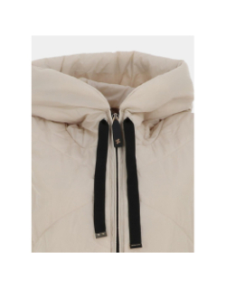 Doudoune sans manche cintrée beige femme - Salsa