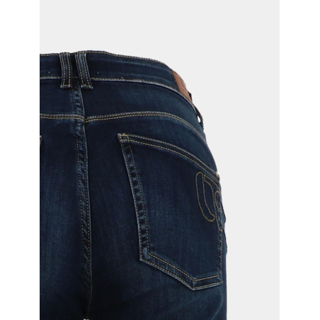 Jeans Femme LE TEMPS DES CERISES Nina, Taille 25 (34-36), Bleu Foncé, Coton Mélangé - Occasion Très Bon état