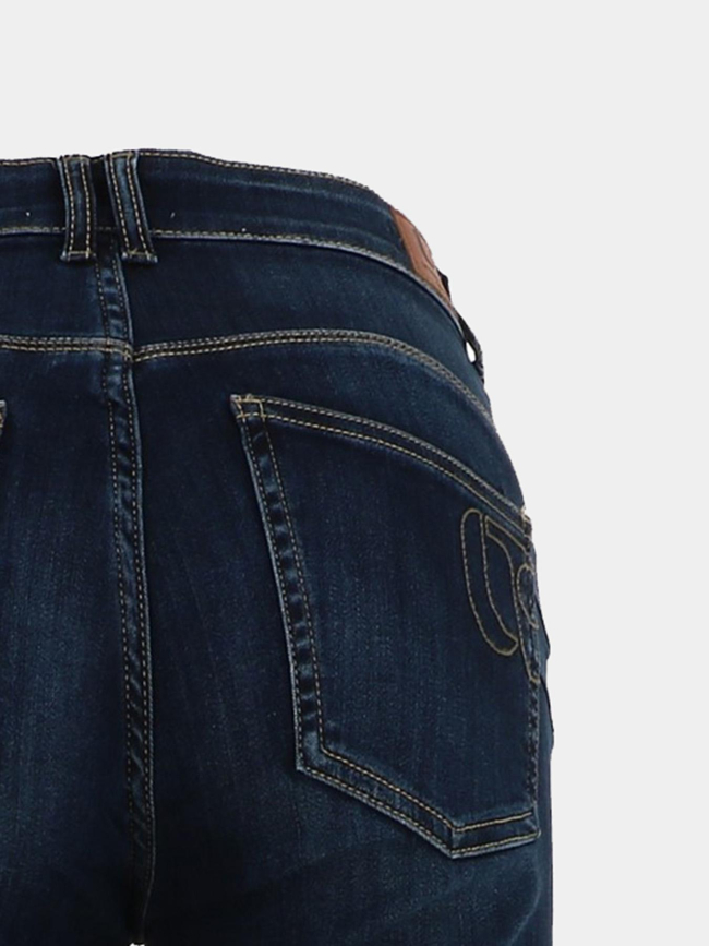 Jean taille haute pulp wilma bleu femme - Le Temps Des Cerises