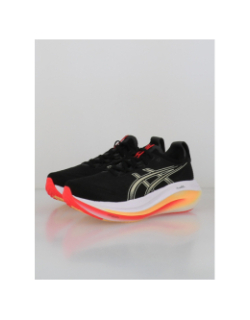 Chaussures de running gel nimbus 27 noir kaki homme - Asics
