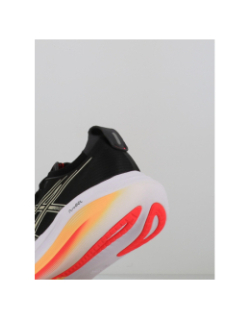 Chaussures de running gel nimbus 27 noir kaki homme - Asics