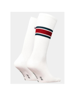 Pack de 2 paires de chaussettes monogram sport blanc homme - Tommy Hilfiger