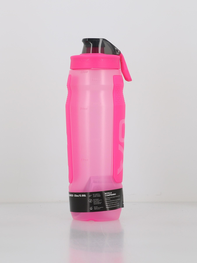 Gourde playmaker squeeze 950ml rose - Under Armour