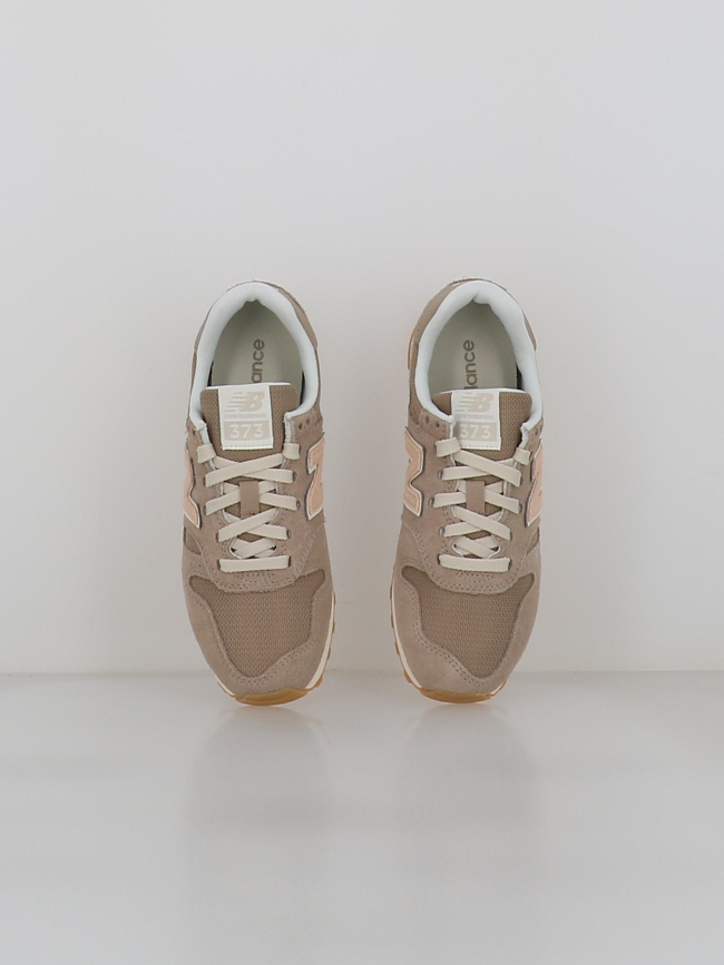 Baskets 373 v2 beige femme - New Balance