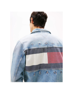 Veste en jean ryan à logo au dos bleu homme - Tommy Jeans
