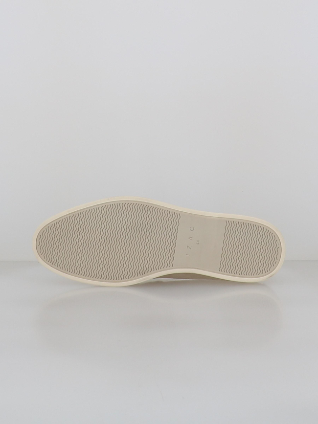 Mocassin en suède emile écru homme - Izac