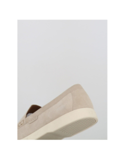 Mocassin en suède emile écru homme - Izac