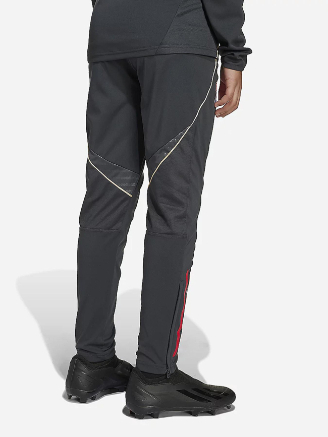 Pantalon d'entrainement football ol tiro 25 gris homme - Adidas