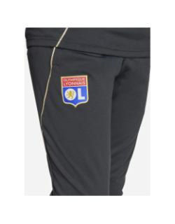 Pantalon d'entrainement football ol tiro 25 gris homme - Adidas