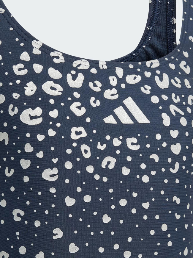 Maillot de bain 1 piece glam st bleu marine fille - Adidas