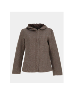 Manteaux à capuche léger sedona marron femme - Only