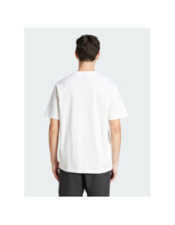 T-shirt à manches courtes m lin sj blanc homme - Adidas