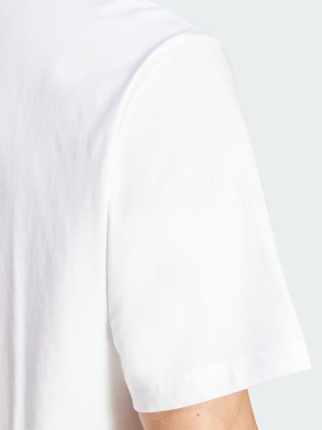 T-shirt à manches courtes m lin sj blanc homme - Adidas