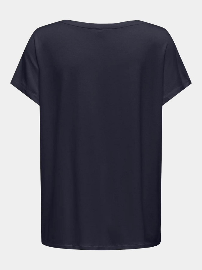 T-shirt stretch onpaub salina bleu marine femme - Only Play