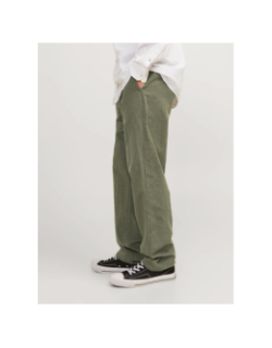 Pantalon en lin kane hybrid kaki homme - Jack & Jones