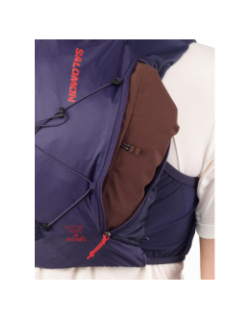 Veste d'hydratation de running  active skins 4 grvl bleu adulte - Salomon