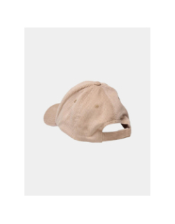 Casquette effet velours côtelé anais beige femme - Only