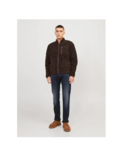 Jean slim glenn fox 104 bleu marine homme - Jack & Jones