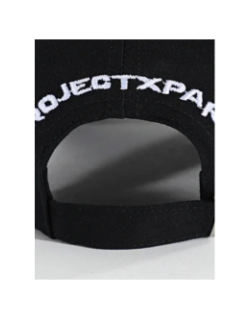 Casquette logo brodé noir blanc homme - Project X Paris