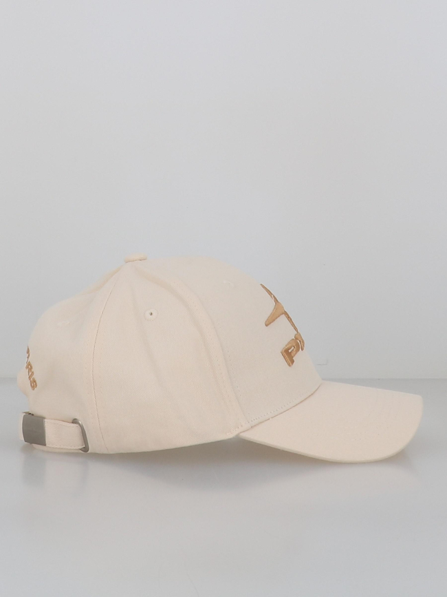 Casquette logo brodé beige homme - Project X Paris