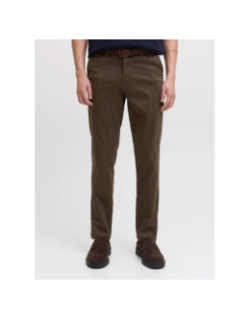 Pantalon slim marco bowie marron homme - Jack & Jones