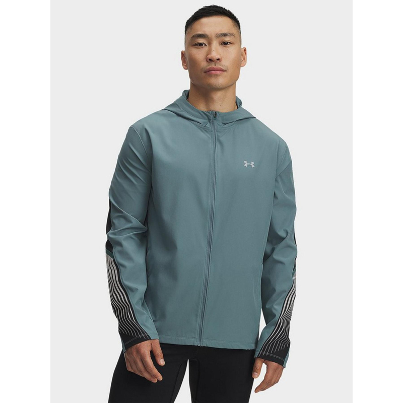 Veste coupe ua velociti storm bleu homme - Under Armour