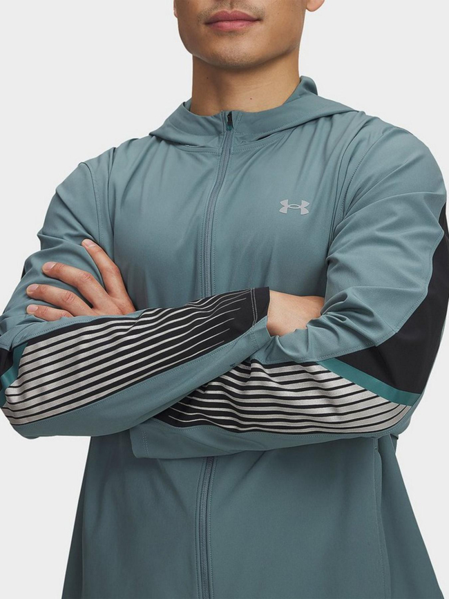 Veste coupe ua velociti storm bleu homme - Under Armour