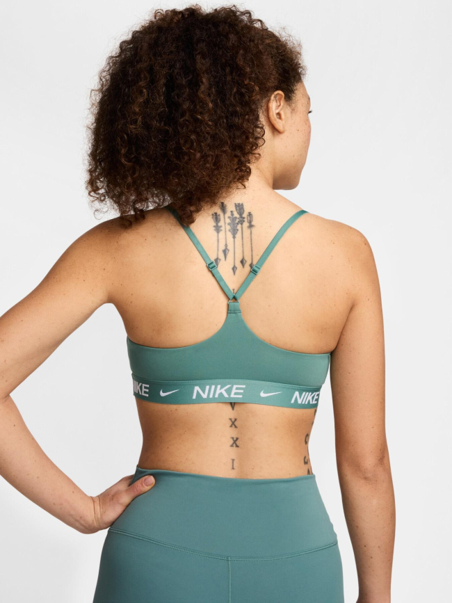 Brassière de sport dri-fit indy vert femme - Nike
