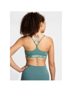 Brassière de sport dri-fit indy vert femme - Nike