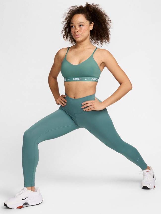Brassière de sport dri-fit indy vert femme - Nike