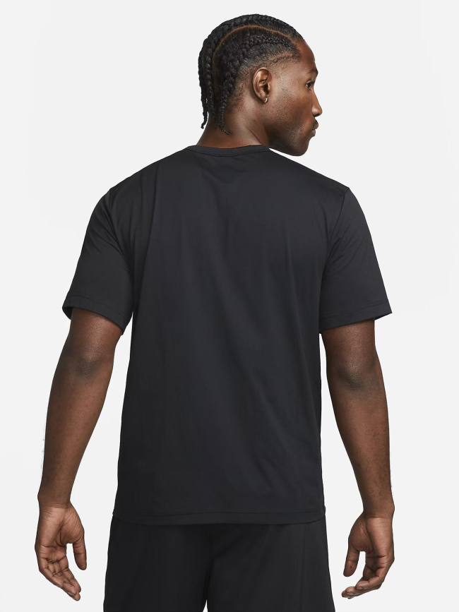 T-shirt à manches courtes anti-uv hyverse noir homme - Nike