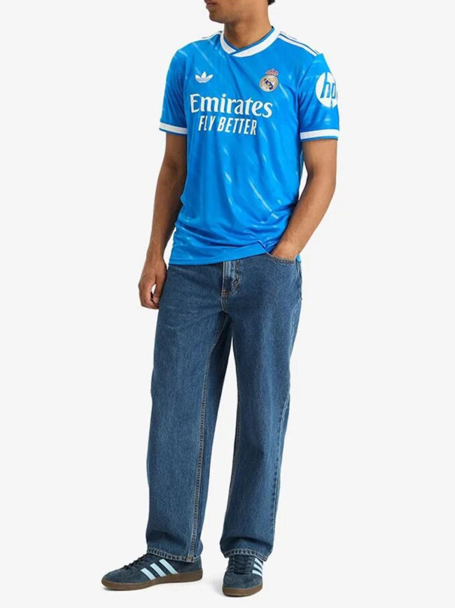 Maillot de football real madrid third 25/26 bleu homme - Adidas