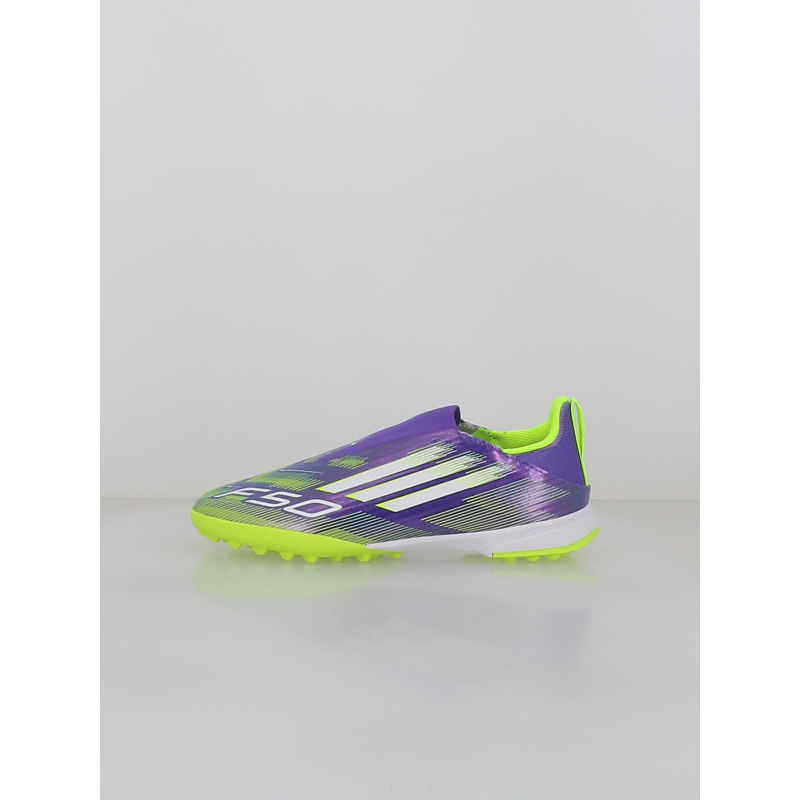 Chaussures de football f50 league tf violet enfant - Adidas