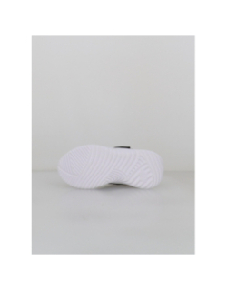 Baskets à scratch bounder noir enfant - Skechers