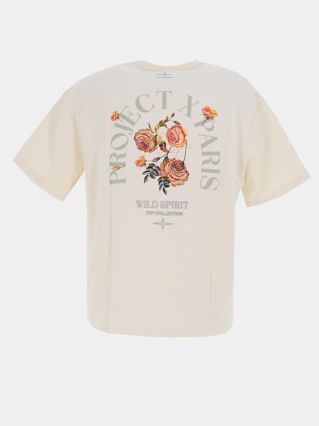 T-shirt wild spirit beige homme - Project X Paris